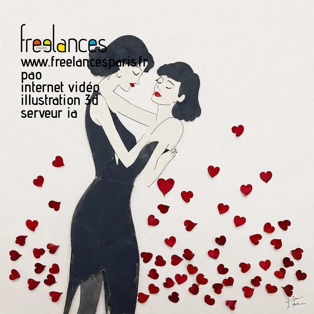 Pao mise en page internet vidéo illustration 3d serveur IA générative AI freelance paris studio de création magazines yrxul3q0